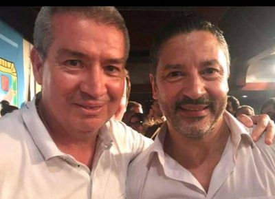 El presidente del PJ local se reuni� con Men�ndez y Gray