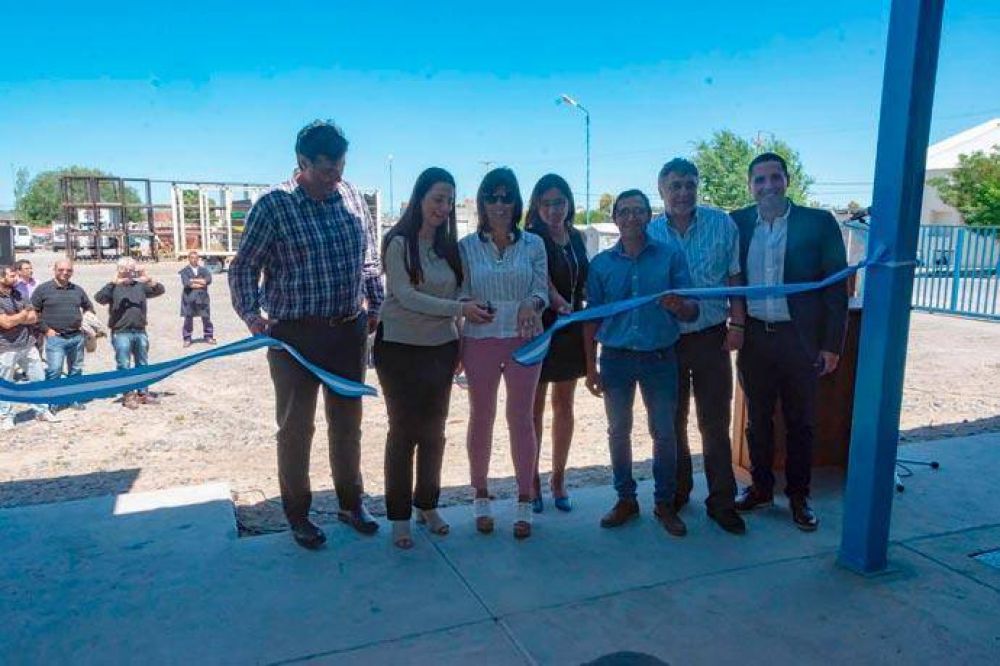 Veraz habilit� planta de efluentes en Bonasur de Rawson