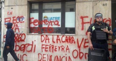 Dirigente de la Uatre insult� y amenaz� a trabajadores que fueron a reclamar al gremio