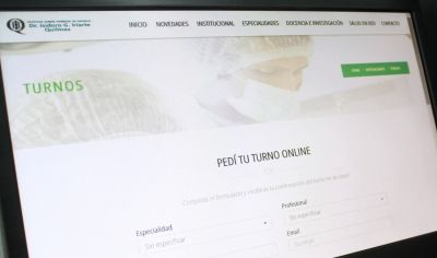 Suspendieron el servicio de turnos online en el Hospital de Quilmes
