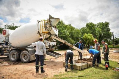 Sujarchuk recorri� obras hidr�ulicas que la Municipalidad realiza en Bel�n de Escobar y Gar�n