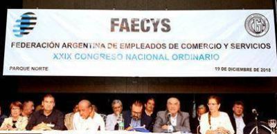M�s de 600 congresales respaldaron la gesti�n de Armando Cavalieri al frente de la FAECyS en el el 29� Congreso Ordinario 