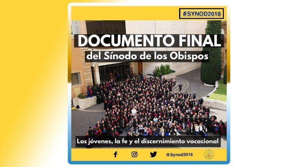 #Synod2018: Se public� la versi�n en espa�ol del Documento Final