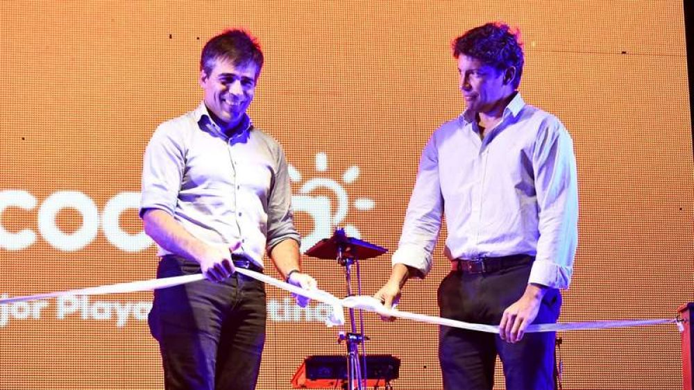 Con un claro mensaje a la familia necochense, L�pez inaugur� la temporada 2019