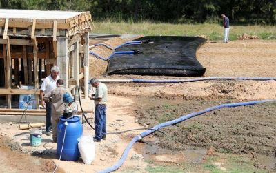 Piaggio recorrer� y mostrar� las obras en la planta de efluentes cloacales