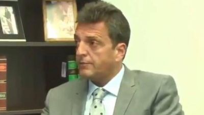Sergio Massa: �Sue�o con ser presidente�