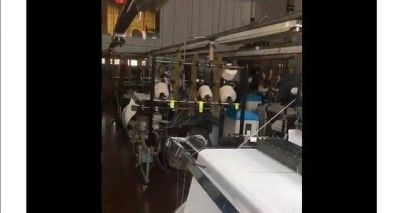 Por la crisis, la tejeduria Filotex tuvo que paralizar la producci�n por primera vez en 30 a�os