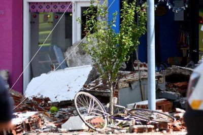 Tras el derrumbe en Mogotes, ordenar�n que se analice la estructura de los edificios