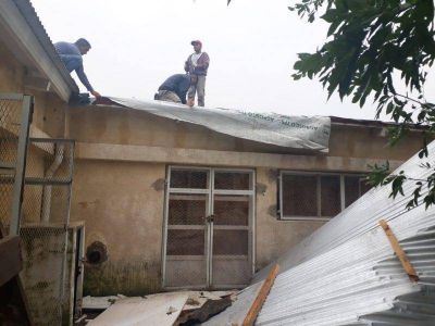 Suspenden atenci�n en el CIC del Barrio Boca por los da�os sufridos por el temporal