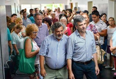 Zabaleta reinaugur� el Centro de Salud Comunitario 