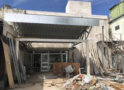�ltimos tramos de la obra en el Larra�n: 
