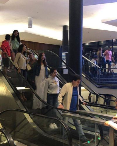 La gobernadora Vidal, como una turista m�s