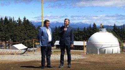Macri inauguró el gasoducto patagónico y destacó el rol de Vaca Muerta