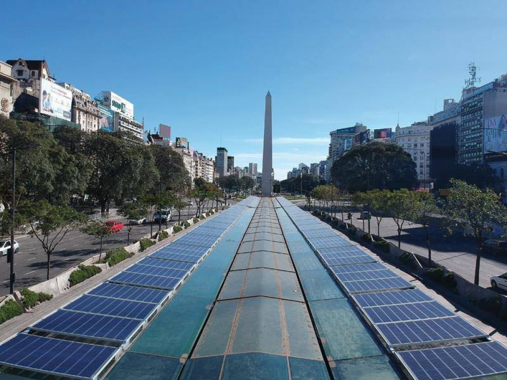 La CABA tiene potencial solar para generar 2,38 millones de Mw