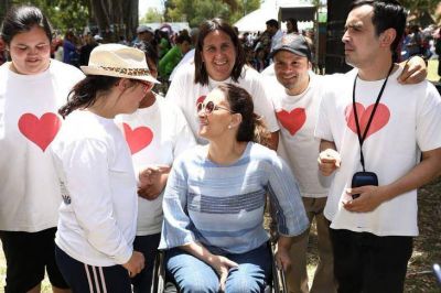 Michetti busca instalarse como candidata a vicepresidenta