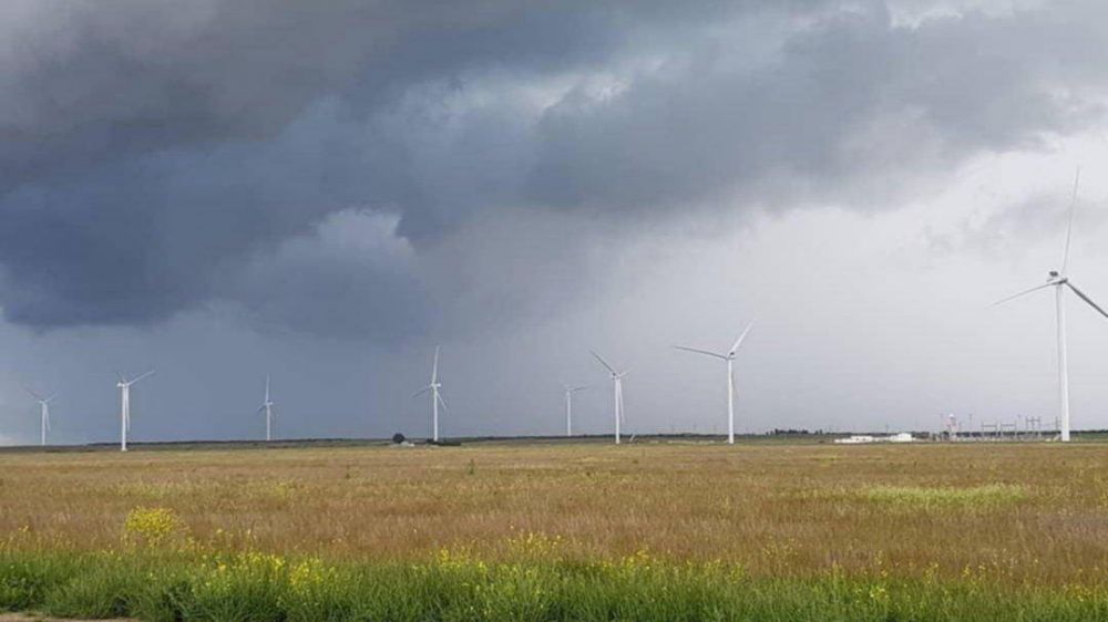 Parque e�lico Villalonga: una de las grandes inversiones en el partido de Patagones