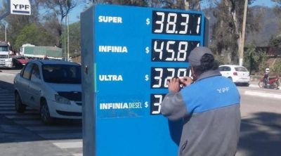 YPF baja el precio de los combustibles y Argentina queda entre los pa�ses m�s baratos de la regi�n