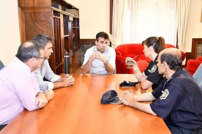 L�pez y la nueva jefa de la Departamental se comprometieron a un trabajo en conjunto