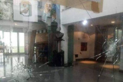 EL PJ bonaerense denunci� un nuevo atentado con armas de fuego en su sede de la ciudad de La Plata