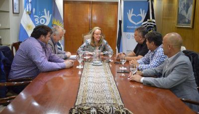Luz y Fuerza de la Patagonia se reuni� con Alicia Kirchner