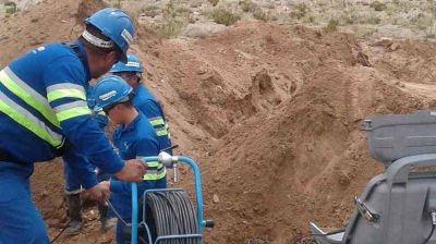 Paz Posse y Salva inspeccionaron la �ltima etapa del Acueducto El Acay