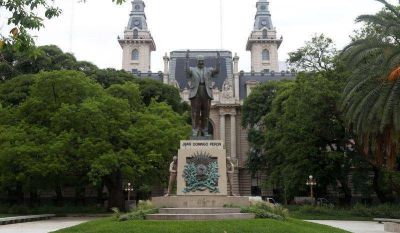 Larreta y De Andreis inauguraron la plaza Juan Domingo Per�n
