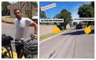 A lo CQC: El curioso m�todo de Juan Patricio Mussi para controlar las obras en Berazategui