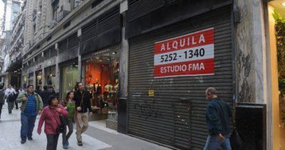Crisis: aument� 57% la cantidad de locales vac�os en la Ciudad de Buenos Aires