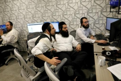 Start-ups para ultraortodoxos, con espacio de trabajo kosher