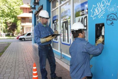 Tres locales de una cadena de carnicer�as robaban energ�a el�ctrica