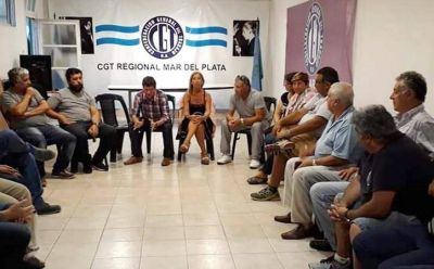 Respaldo de la CGT Regional a ceramistas y camioneros por conflicto en Palmar