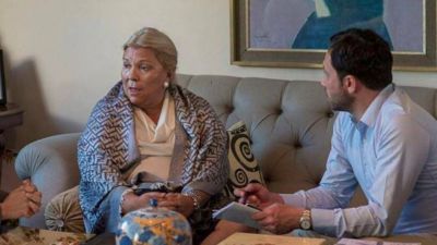 Lilita hizo un gesto de poder y oblig� a Marcos Pe�a a ir hasta su casa