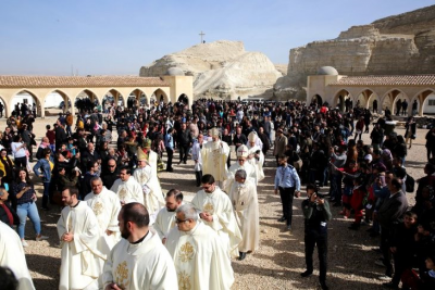 M�s de mil cristianos celebran el bautismo de Cristo en Jordania