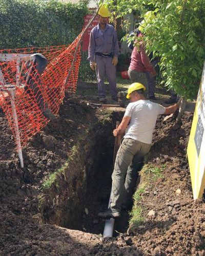 AySA finaliz� obra de cloacas en Quilmes