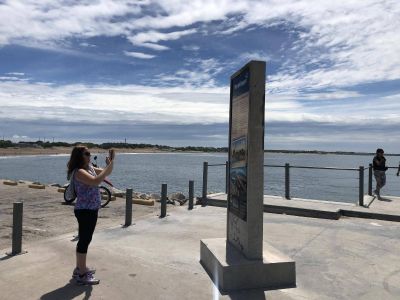 El CGPQ acondicion� el mirador de la Escollera de Quequ�n