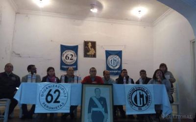 Reuni�n de las 62 Organizaciones Sindicales Peronistas de la regi�n