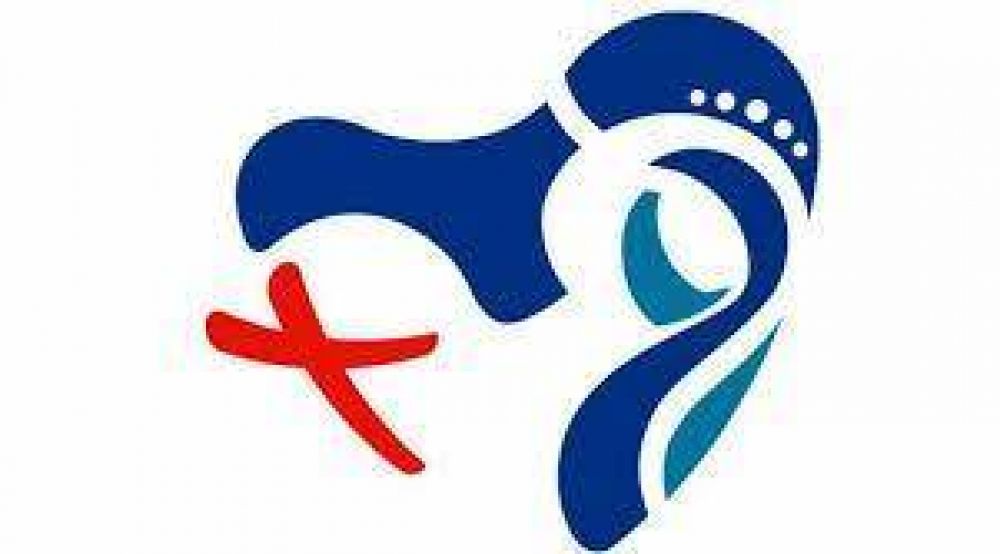Panam: un logo con el corazn de Mara y la Cruz de la JMJ