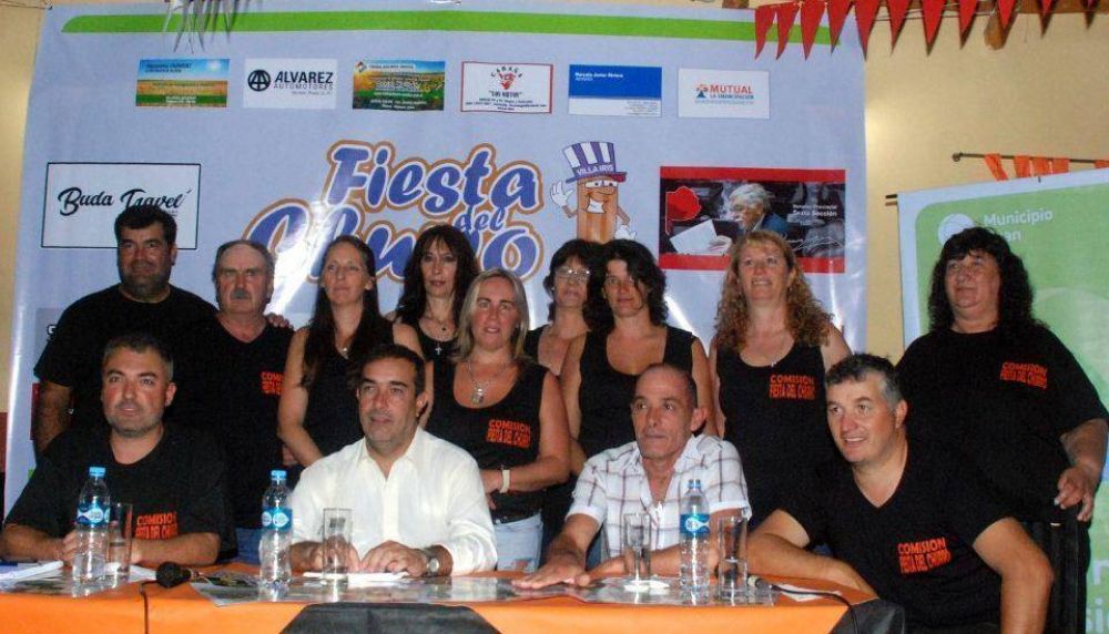 PUAN: Castelli realiz el lanzamiento de la 8 Fiesta del Churro en Villa Iris