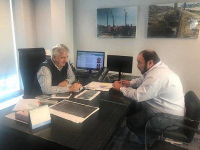 Ranchos: El Intendente Alvarez se reuni� con el gerente de ABSA