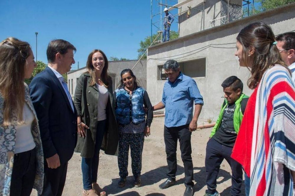 Vidal recorri� distritos del sur y sudoeste bonaerense, y dijo que 