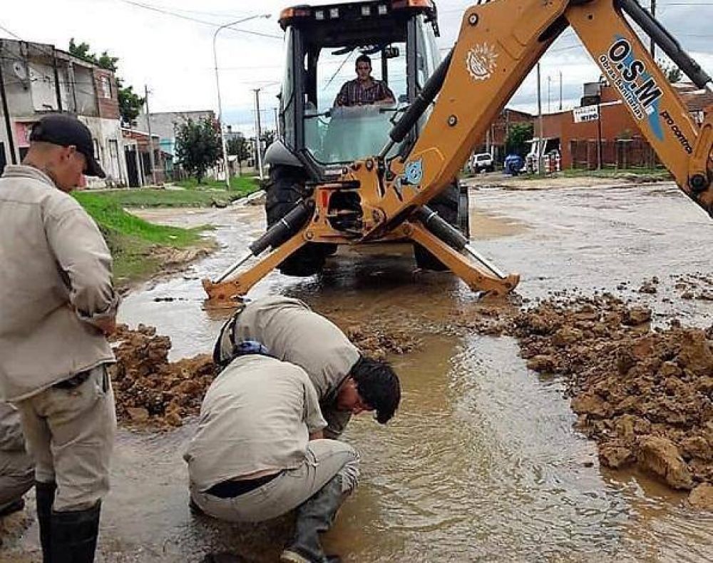Concordia: Cambiaron la electrobomba que abastece de agua a los barrios San Juan y Cresto 