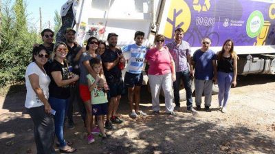 Un loteo de Valentina se suma a la recolecci�n de basura