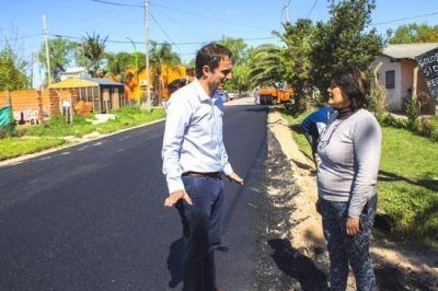 En un a�o se pavimentaron y asfaltaron m�s de 100 cuadras