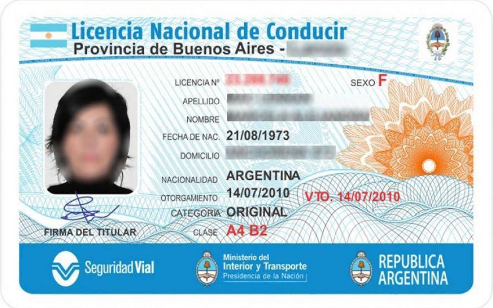 Rigen nuevas disposiciones para renovar la licencia de conducir en territorio bonaerense 