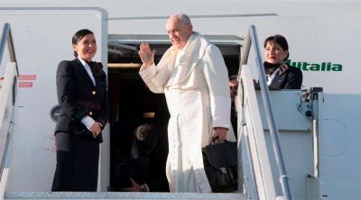Camino a la JMJ el Papa anuncia que quiere viajar a Jap�n e Irak este a�o