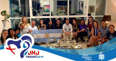 El embajador argentino recibi� a delegados de Pastoral de Juventud