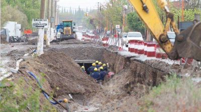 Licitar�n la segunda etapa del desag�e pluvial