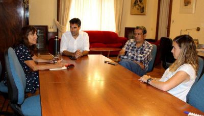 L�pez recibi� a nueva autoridad educativa de la Provincia