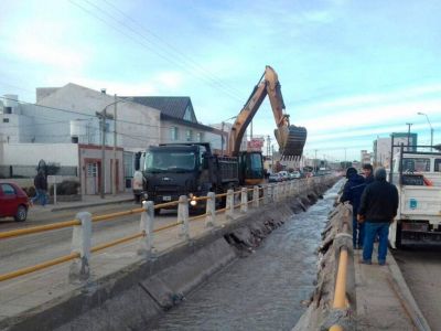 M�s cerca de los pluviales para Comodoro: los licitar�an en febrero