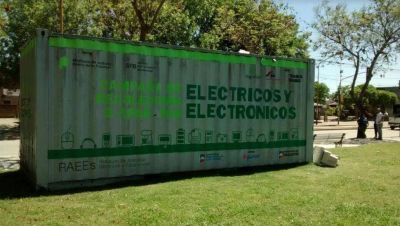 Realizan recolecci�n de residuos electr�nicos en Chacabuco